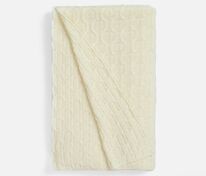 Плед Braidera, белый (молочный) арт.19247.61