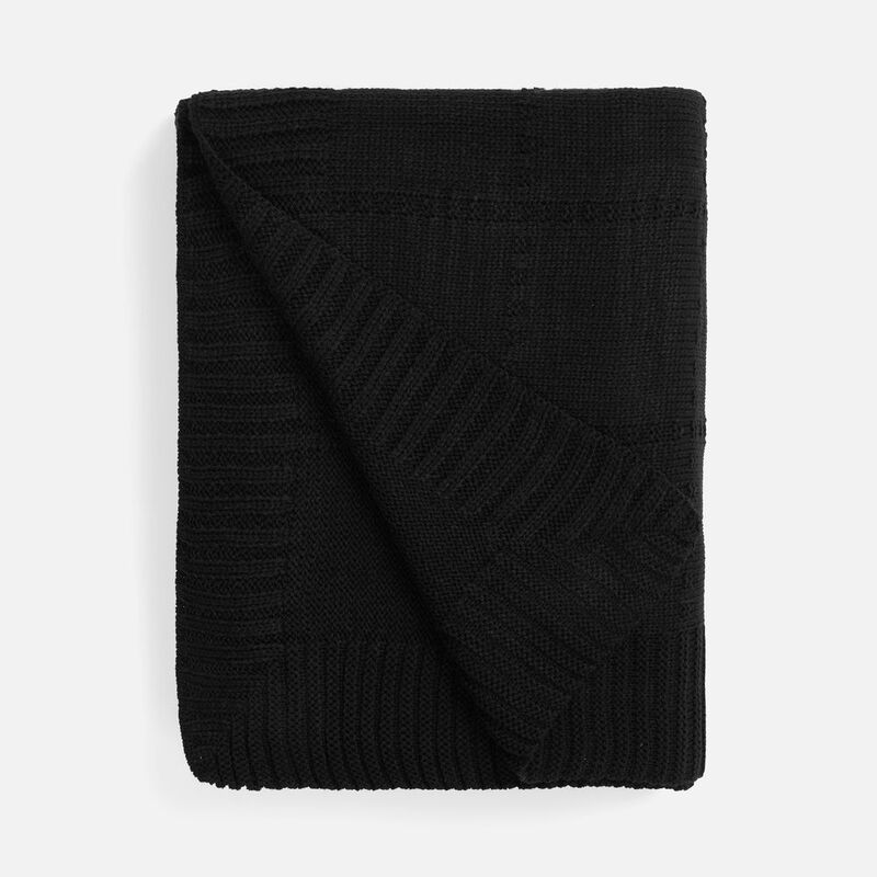 Плед Quadrisma, черный арт.19248.30