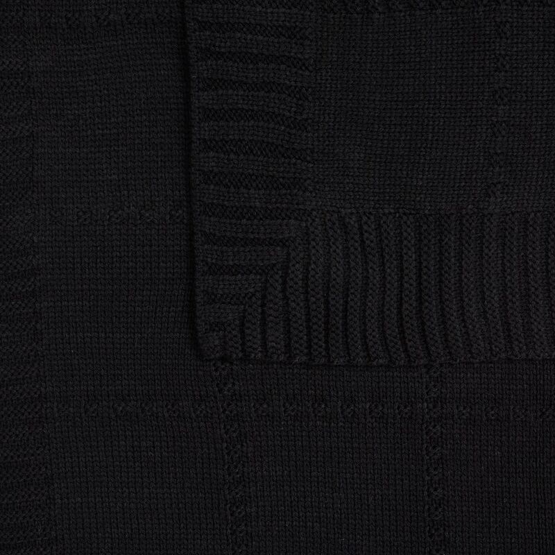 Плед Quadrisma, черный арт.19248.30