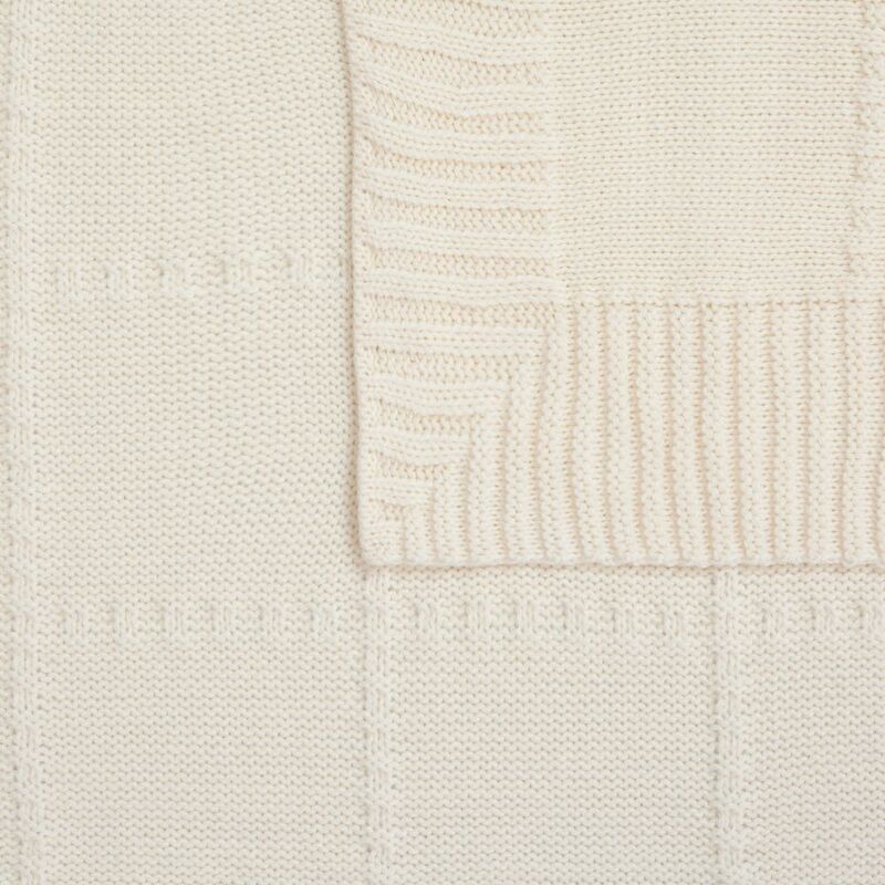 Плед Quadrisma, белый (молочный) арт.19248.61