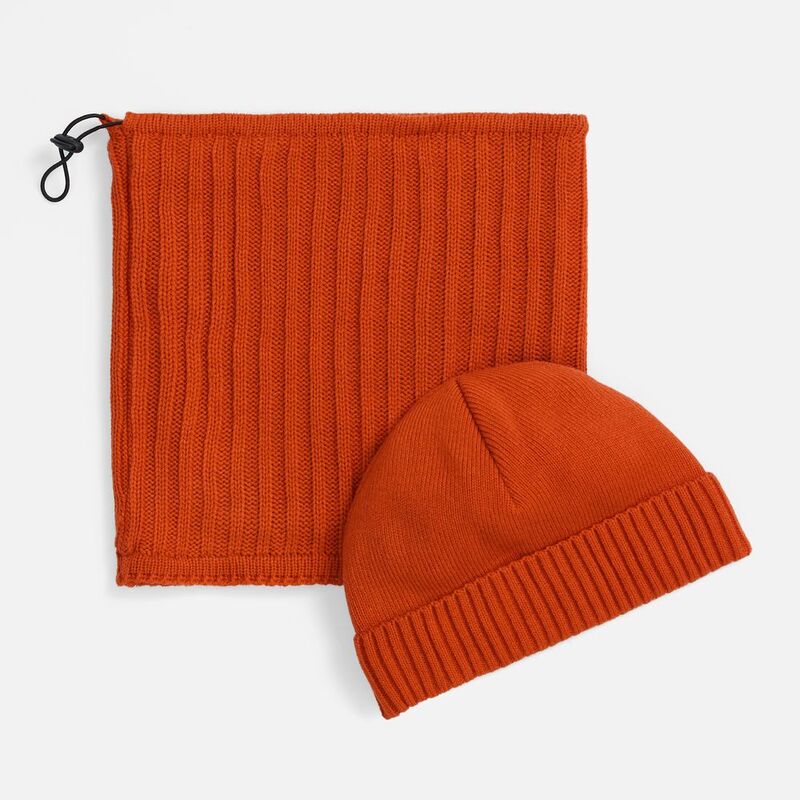 Шапка ComFleece, темно-оранжевая (кирпичная) арт.19249.20