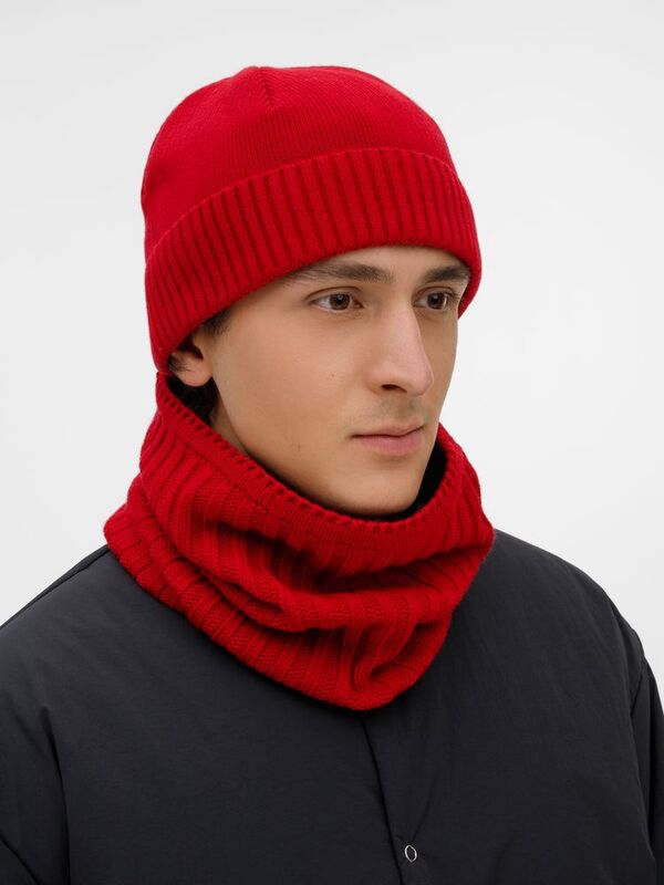 Шапка ComFleece, красная арт.19249.50