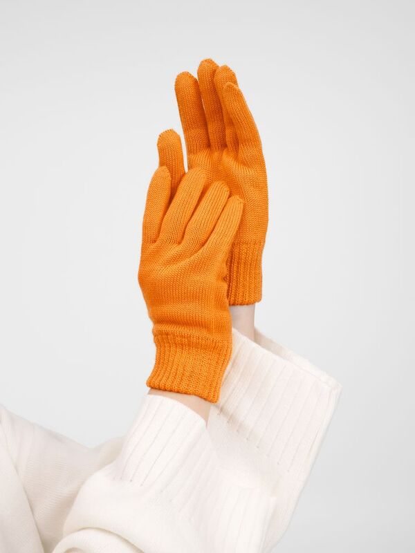 Перчатки Nobilis Mono, оранжевые (абрикос) арт.19252.20