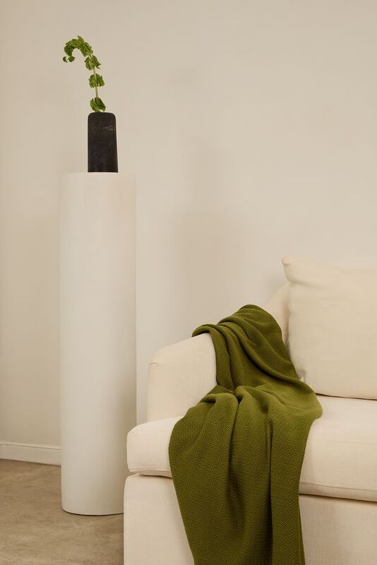 Плед Ornato, зеленый (лавровый) арт.16741.98