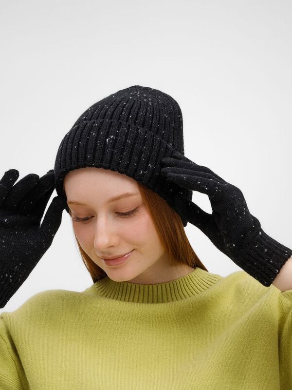 Шапка Spotti, черная арт.28894.30