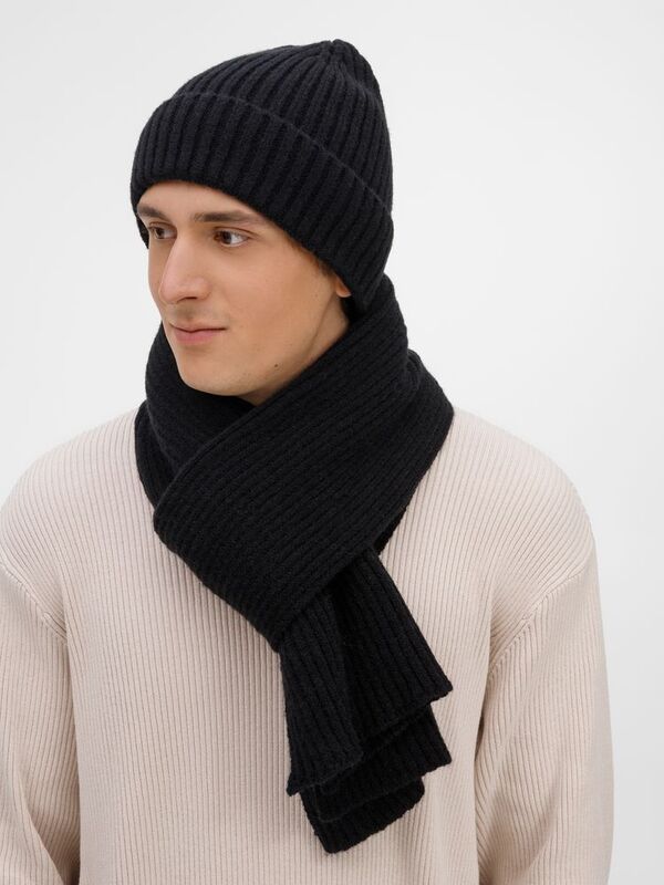 Шапка Laconi, черная арт.28896.30