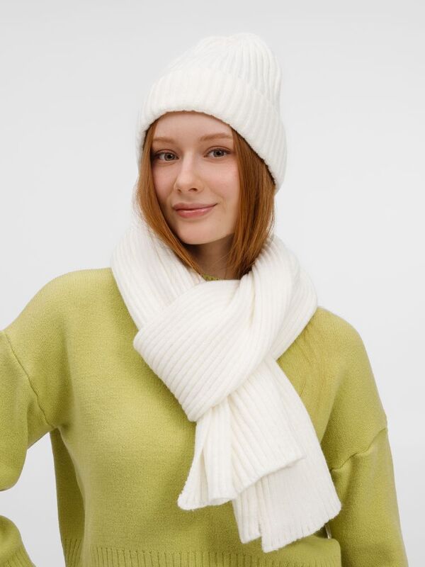 Шапка Laconi, молочно-белая арт.28896.60