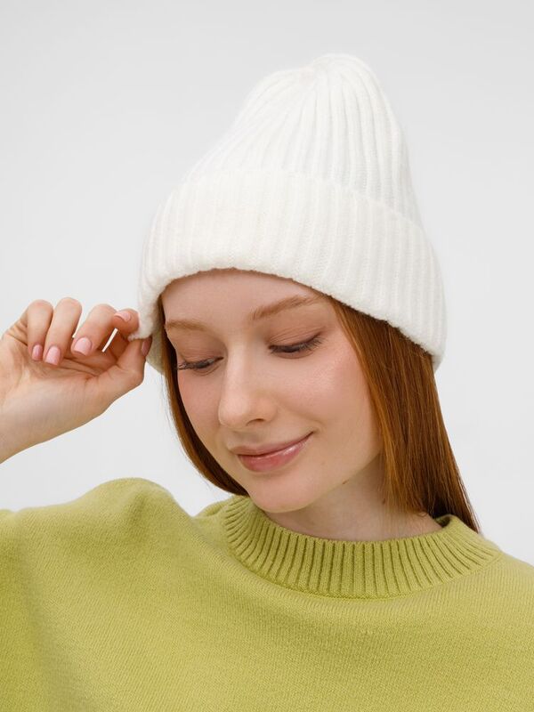 Шапка Laconi, молочно-белая арт.28896.60