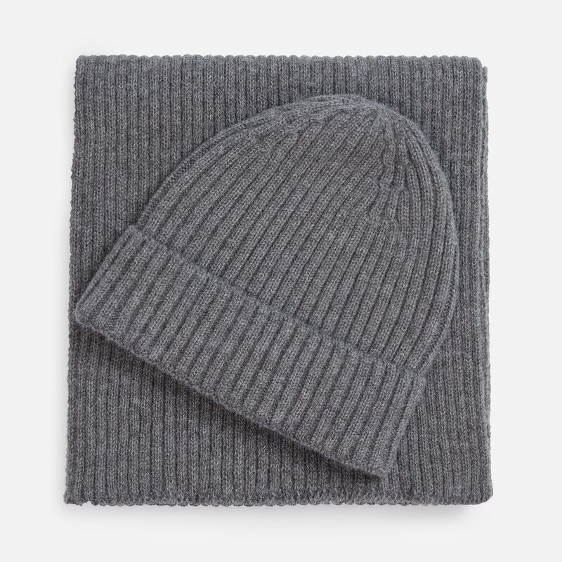 Шарф Laconi, темно-серый меланж арт.28898.12