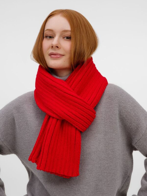 Шарф HappyGo, красный арт.28899.50