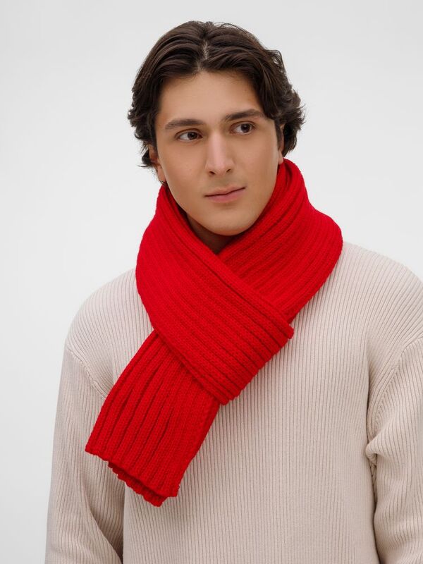 Шарф HappyGo, красный арт.28899.50