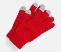 Перчатки сенсорные Spotti Senso, красные арт.28900.50
