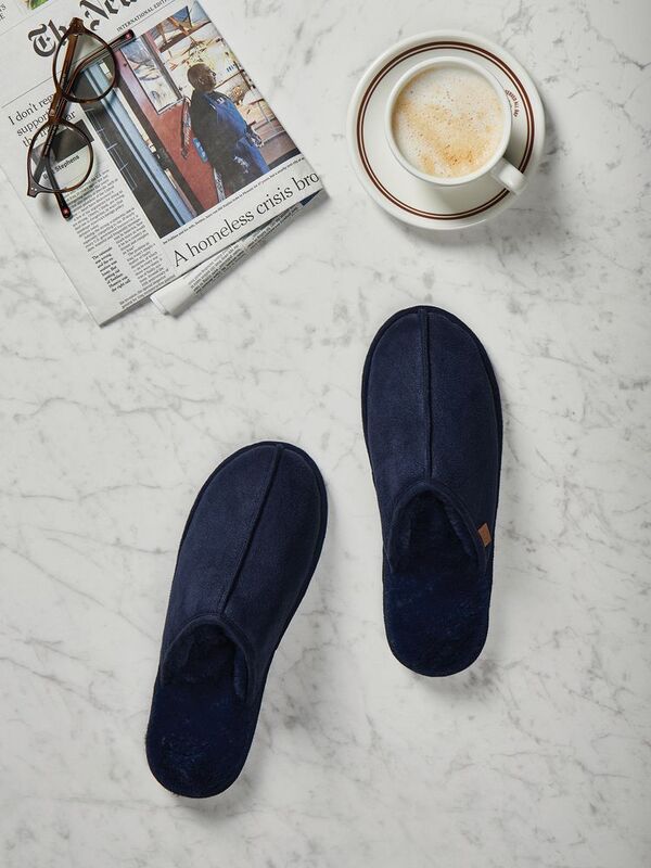 Тапочки Waltor, темно-синие арт.18316.44