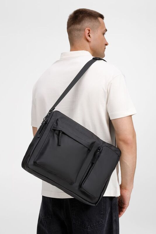 Сумка для ноутбука Traffic, черная арт.18261.30