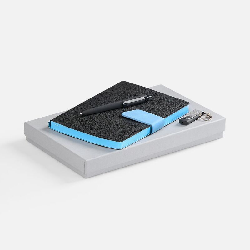 Набор Boom Memory, черный с голубым арт.22200.14