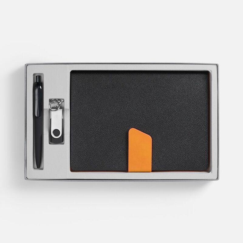 Набор Boom Memory, черный с оранжевым арт.22200.32