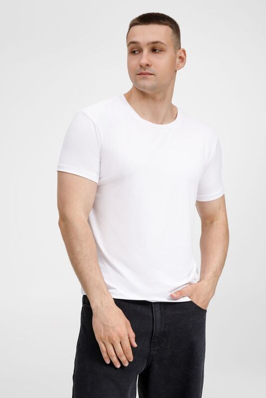 Футболка унисекс Senti, белая арт.20185.60