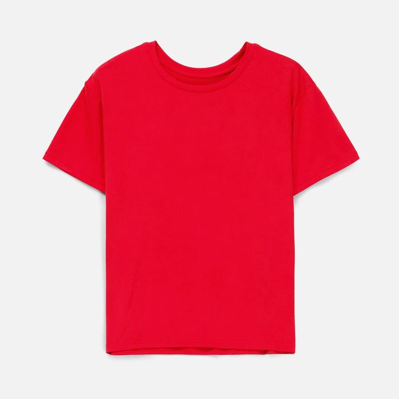 Футболка унисекс Senti, красная арт.20185.50