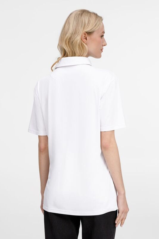 Рубашка поло унисекс Senti, белая арт.20186.60