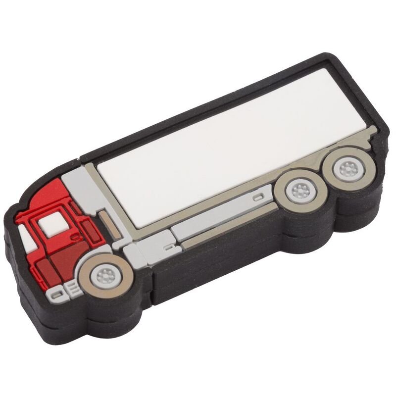 Флешка &laquo;Грузовик&raquo;, красная, 16 Гб арт.5404.56