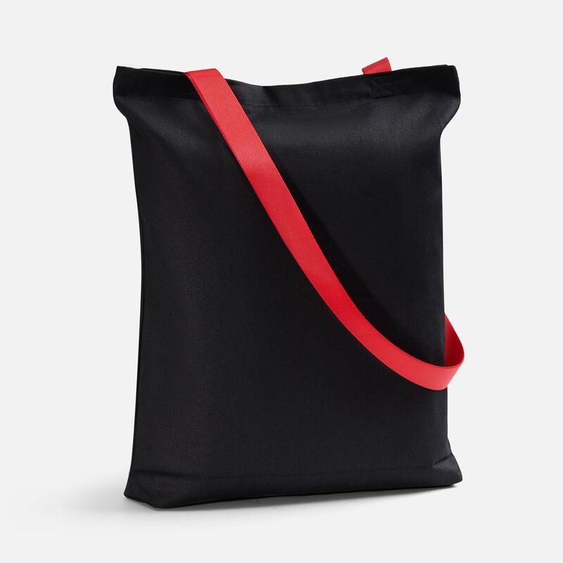 Шопер B4, черный с красными ручками арт.19214.31