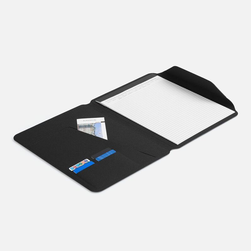 Папка с блокнотом Firmans, черная арт.23393.30