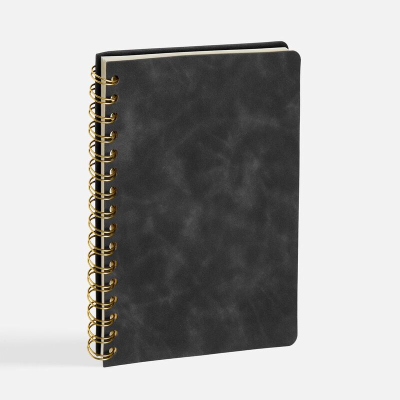 Ежедневник Spiral, недатированный, черный арт.22092.30