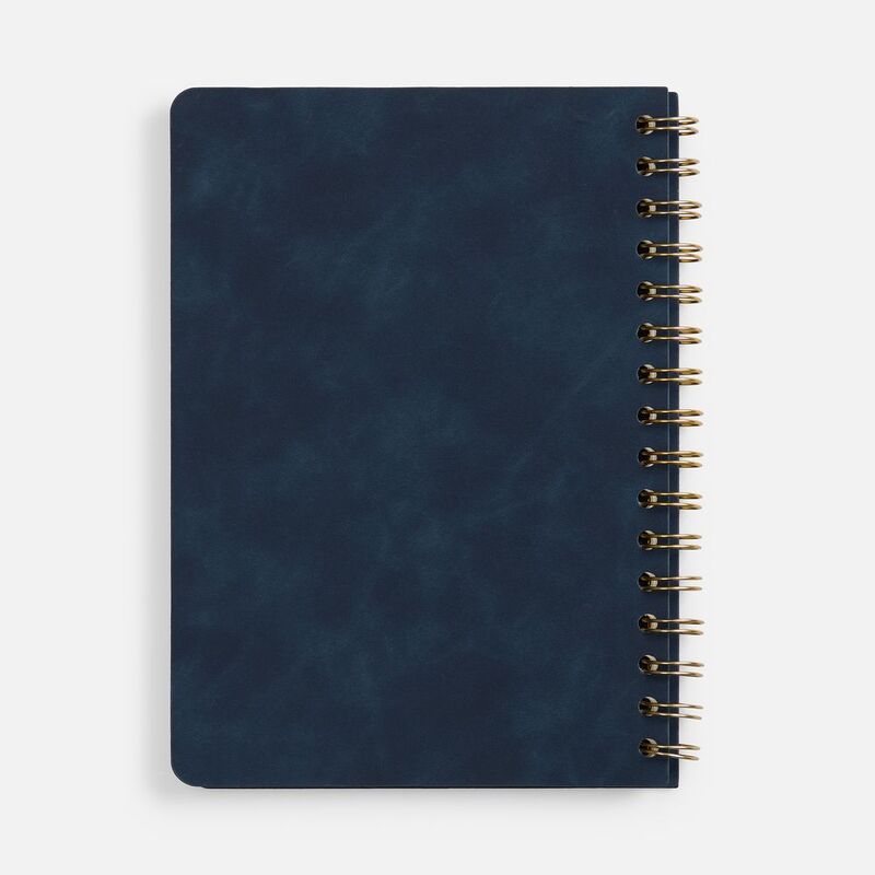 Ежедневник Spiral, недатированный, синий арт.22092.40