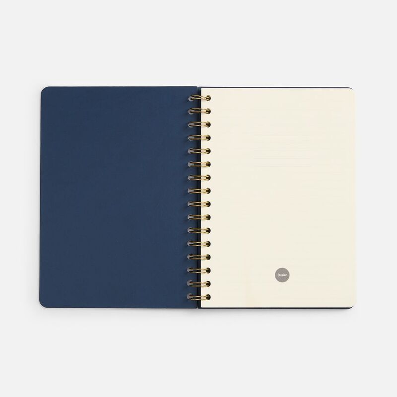 Ежедневник Spiral, недатированный, синий арт.22092.40