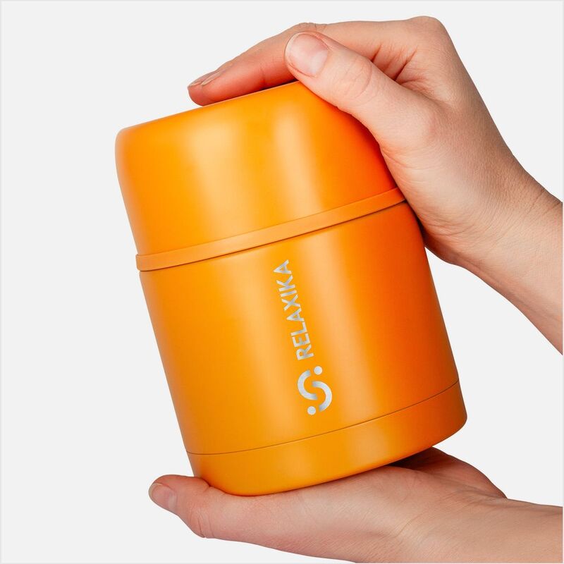 Термос для еды Relaxika 500, желтый арт.15474.80