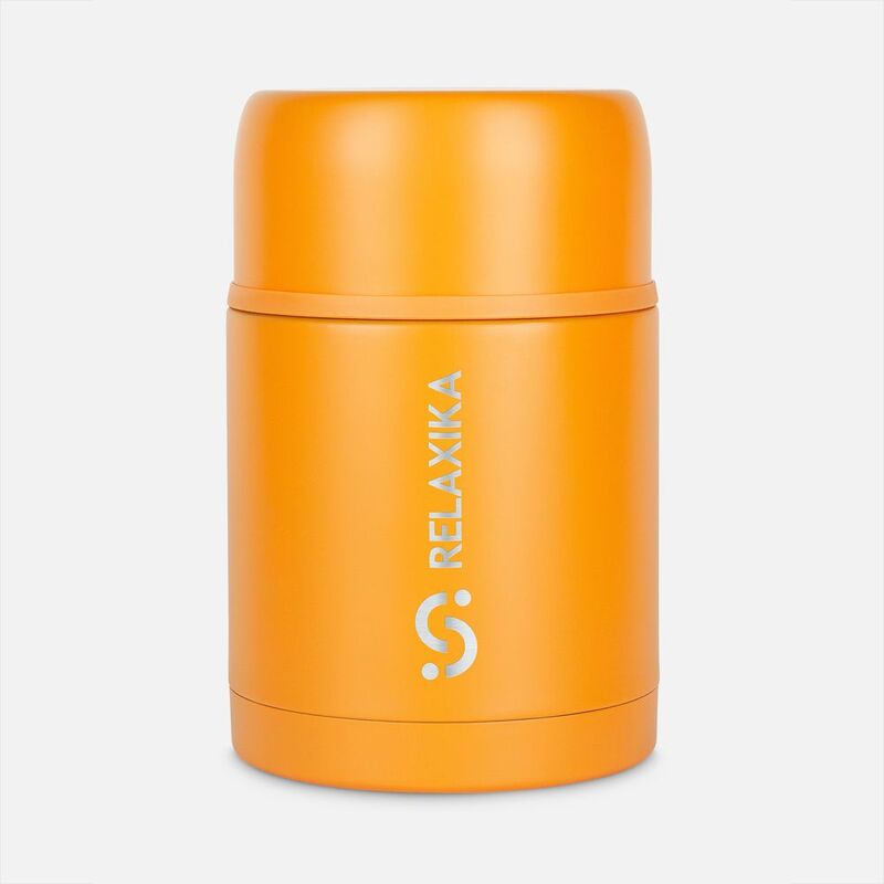 Термос для еды Relaxika 700, желтый арт.15475.80