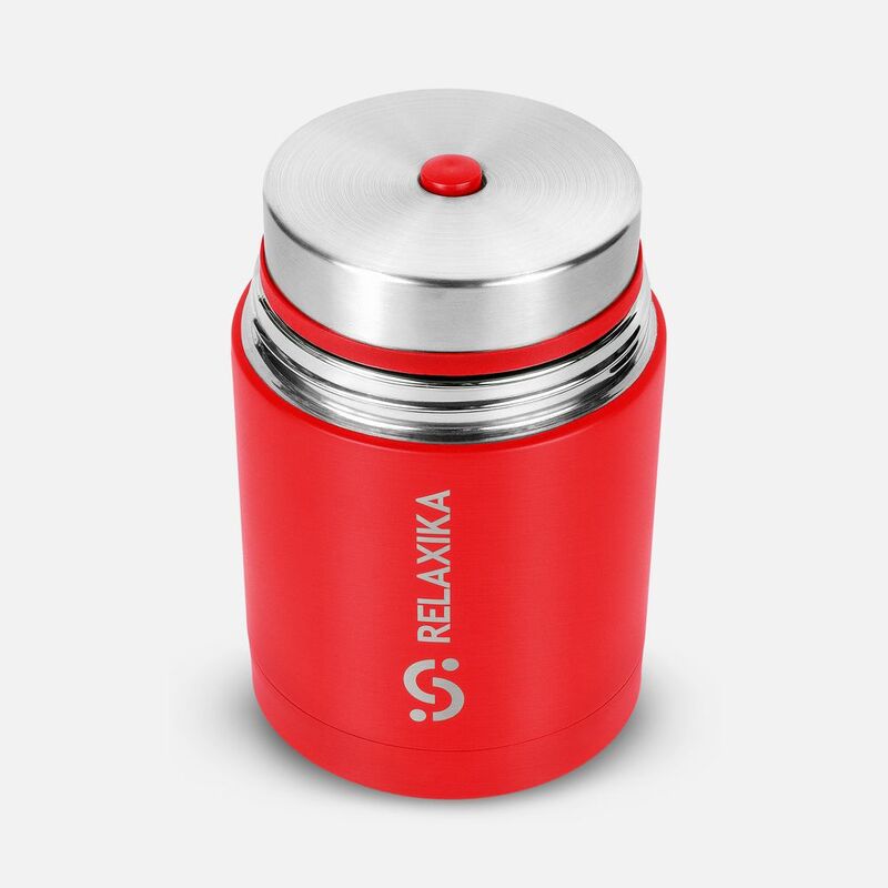 Термос для еды Relaxika 700, красный арт.15475.50