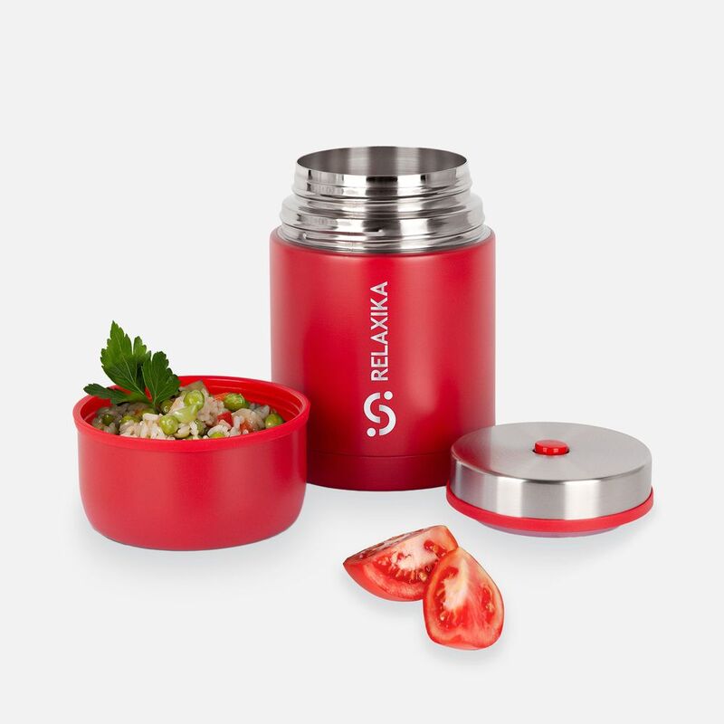 Термос для еды Relaxika 700, красный арт.15475.50