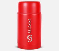 Термос для еды Relaxika 1000, красный арт.15476.50