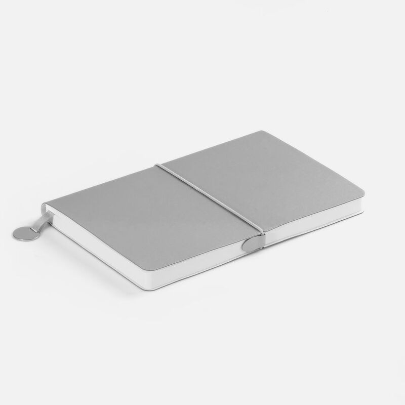 Ежедневник Waltz, недатированный, серебристый арт.23878.10