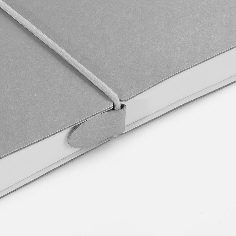 Ежедневник Waltz, недатированный, серебристый арт.23878.10