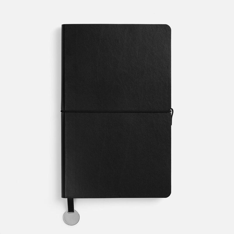 Ежедневник Waltz, недатированный, черный арт.23878.30