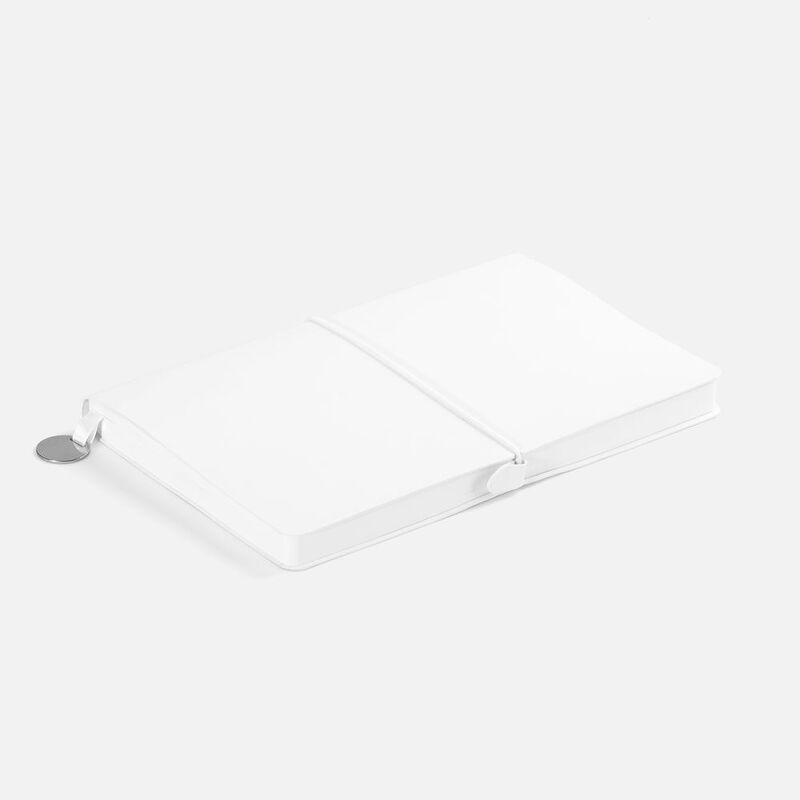 Ежедневник Waltz, недатированный, белый арт.23878.60