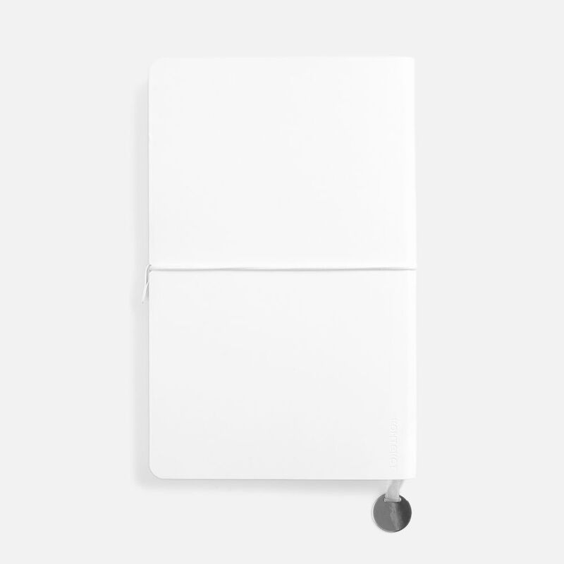 Ежедневник Waltz, недатированный, белый арт.23878.60