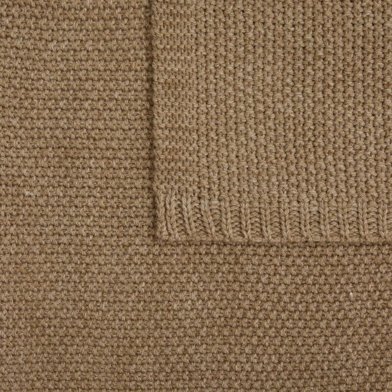 Плед Longview, коричнево-бежевый меланж арт.15743.67