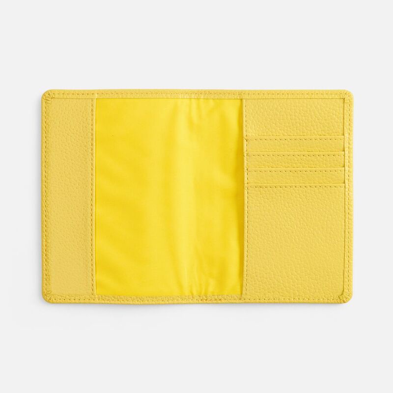 Обложка для паспорта Unison, желтая арт.22107.80