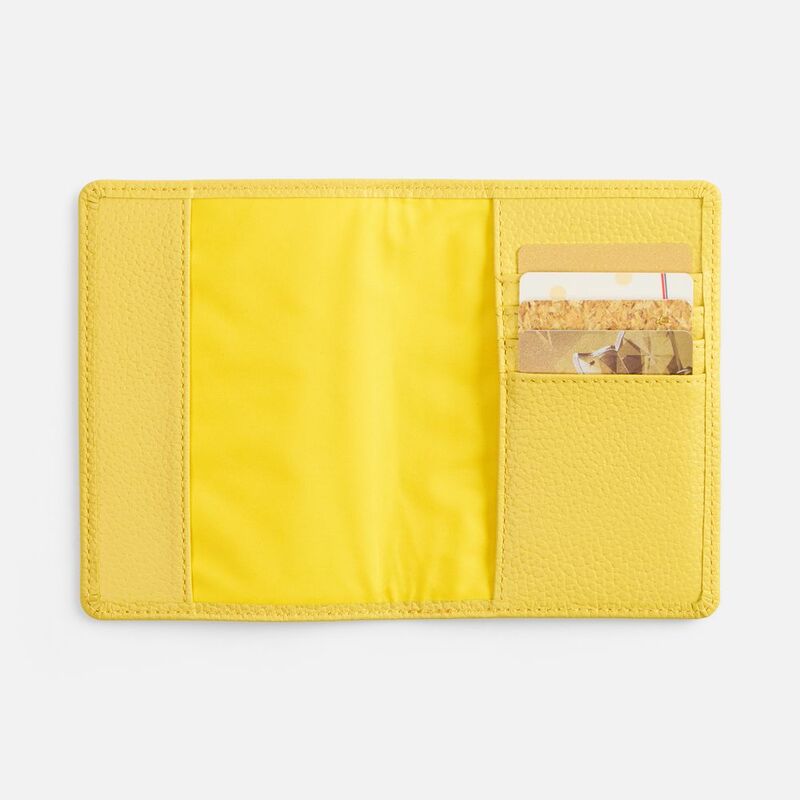 Обложка для паспорта Unison, желтая арт.22107.80