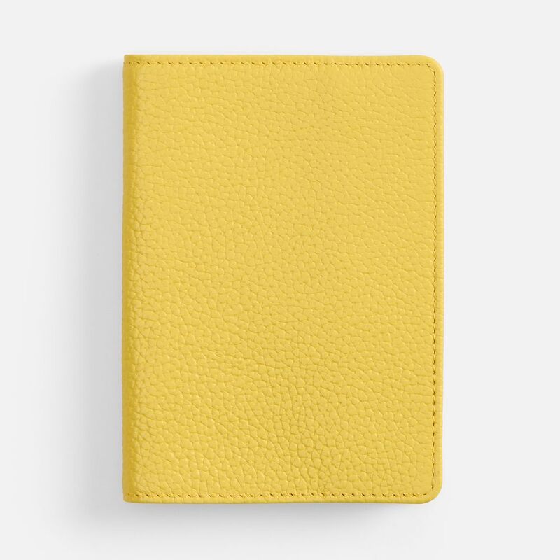 Обложка для паспорта Unison, желтая арт.22107.80