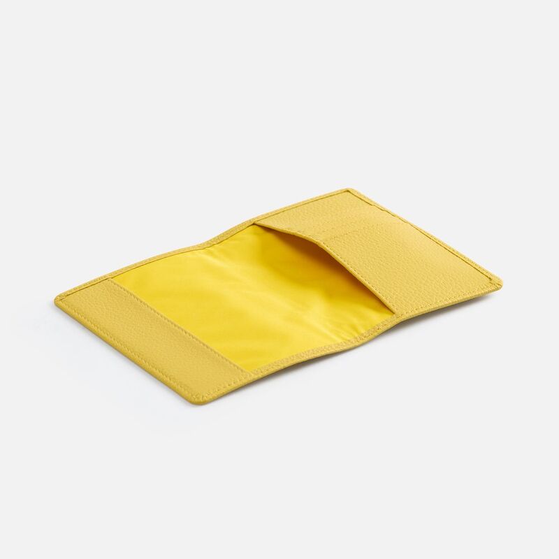 Обложка для паспорта Unison, желтая арт.22107.80