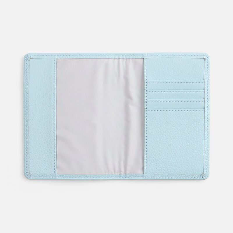 Обложка для паспорта Unison, голубая арт.22107.14