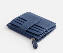 Картхолдер на молнии Unison, синий арт.22109.40