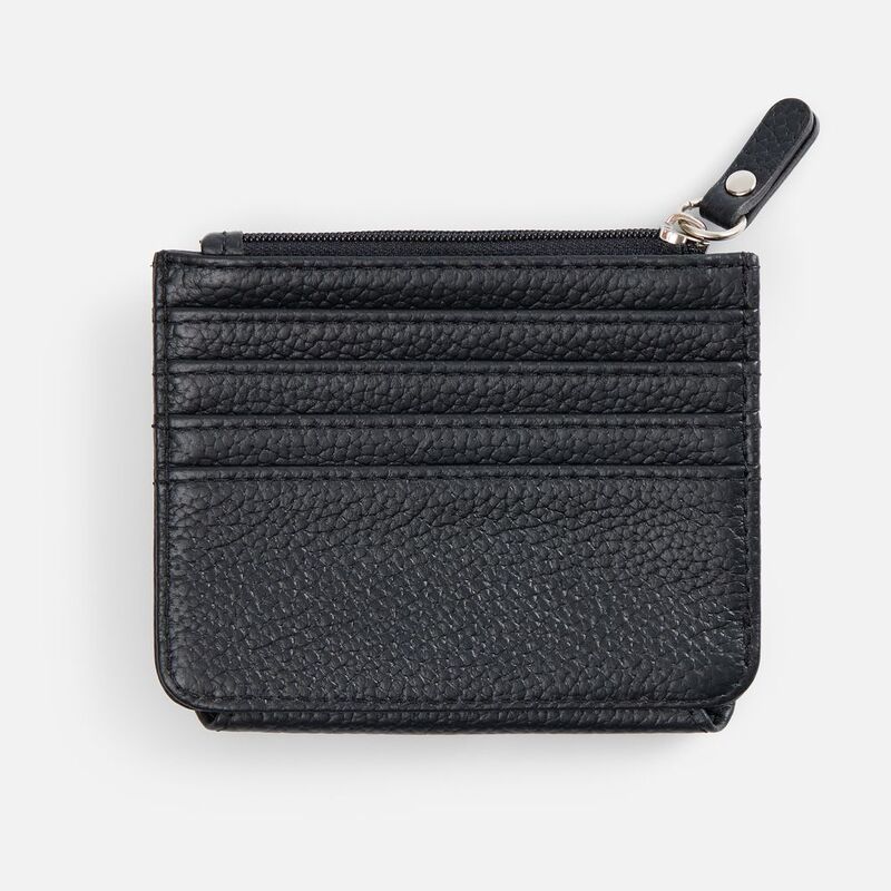 Картхолдер на молнии Unison, черный арт.22109.30