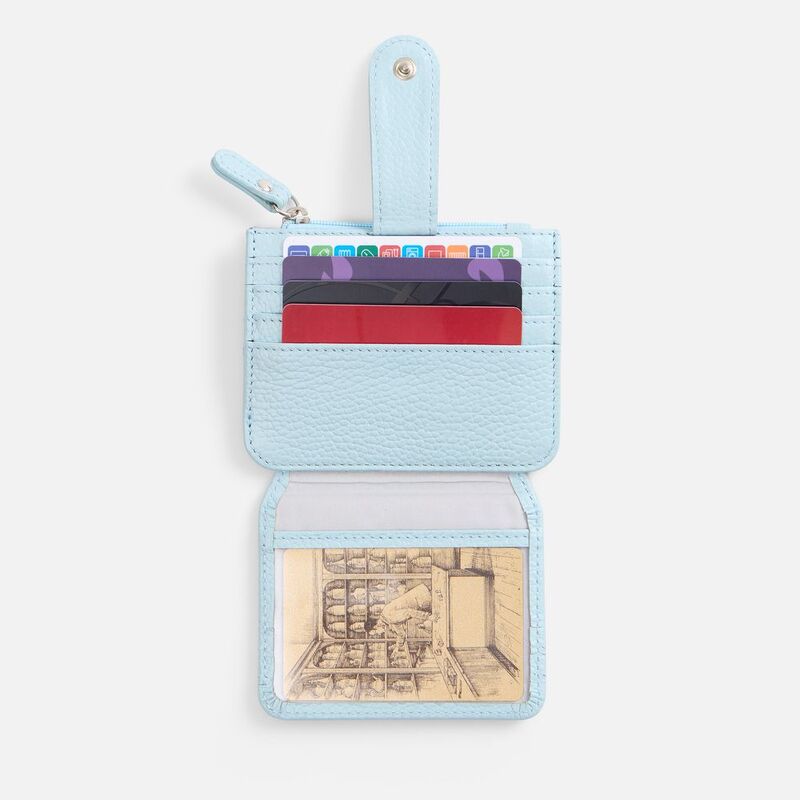 Картхолдер на молнии Unison, голубой арт.22109.14