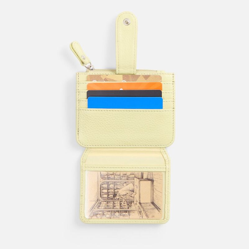 Картхолдер на молнии Unison, светло-зеленый арт.22109.90