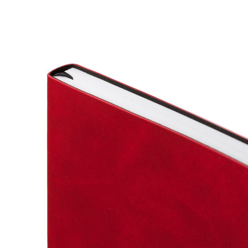 Ежедневник Nubuck Touch, недатированный, красный арт.21182.50